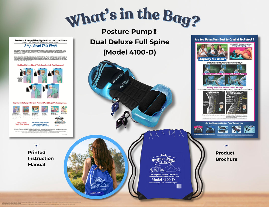 Posture Pump® Dual Deluxe Full Spine (Model 4100-D)